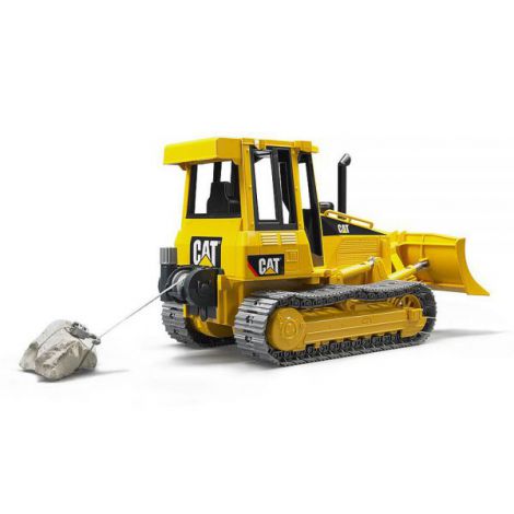 BRUDER - COMPACTOR ASFALT CU TAMBUR CAT - poza 5