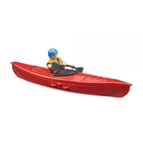Bruder - figurina cu caiac 63155 Bruder - poza 1