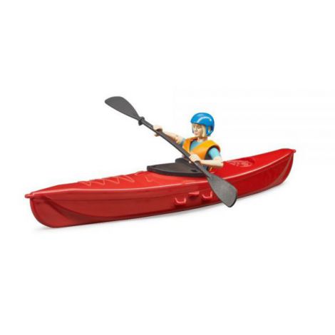 Bruder - figurina cu caiac 63155 Bruder - poza 2