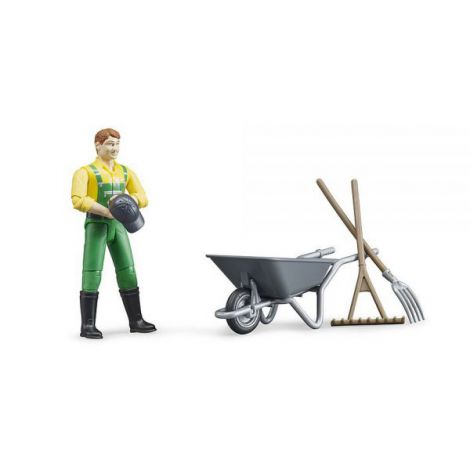 BRUDER - FIGURINA FERMIER - poza 2