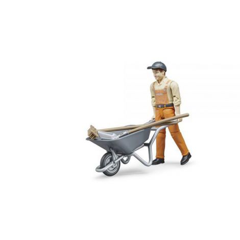 BRUDER - FIGURINA MUNCITOR MUNICIPAL - poza 3