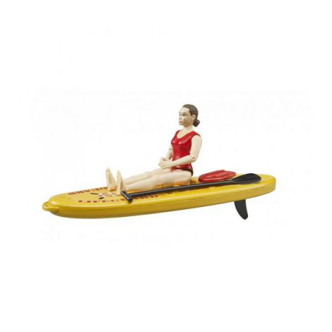 Bruder - figurina salvamar cu caiac 62785 Bruder - poza 1