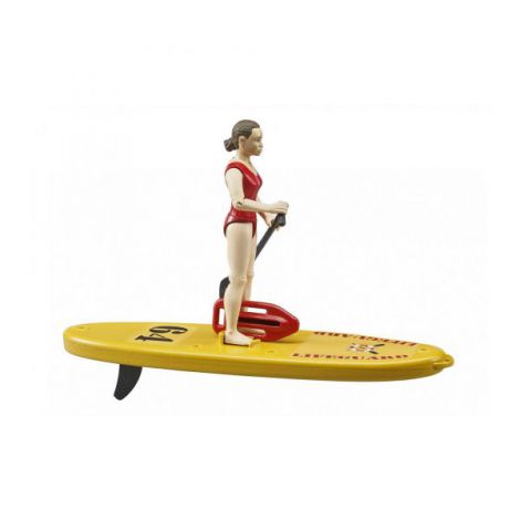 Bruder - figurina salvamar cu caiac 62785 Bruder - poza 4