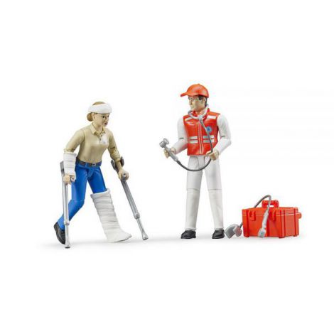 BRUDER - FIGURINE ASISTENTI AMBULANTA SI ACCESORII - poza 2