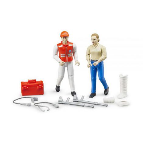 BRUDER - FIGURINE ASISTENTI AMBULANTA SI ACCESORII - poza 3