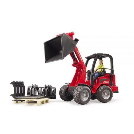 BRUDER - INCARCATOR COMPACT SCHAFFER 2034 CU FIGURINA SI ACCESORII - poza 5