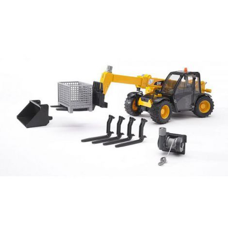 BRUDER - INCARCATOR TELESCOPIC CAT - poza 2