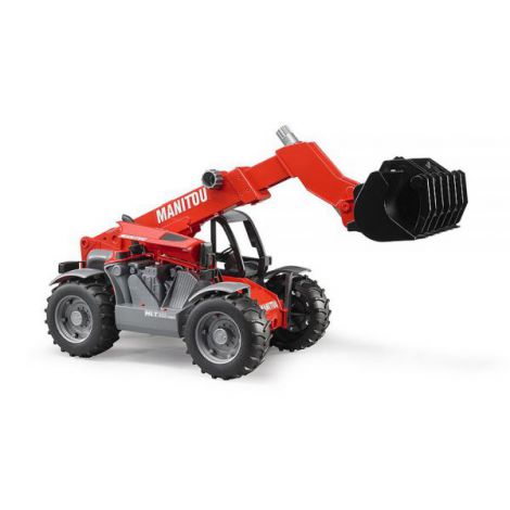 BRUDER - INCARCATOR TELESCOPIC MANITOU MLT 633 - poza 4