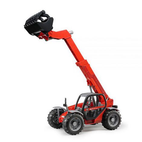 BRUDER - INCARCATOR TELESCOPIC MANITOU MLT 633 - poza 5