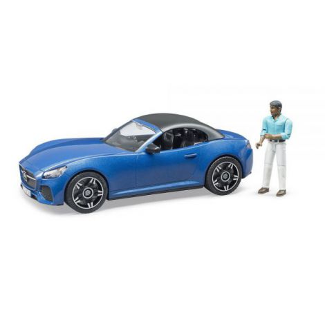 BRUDER - MASINA ROADSTER CU SOFER - poza 4