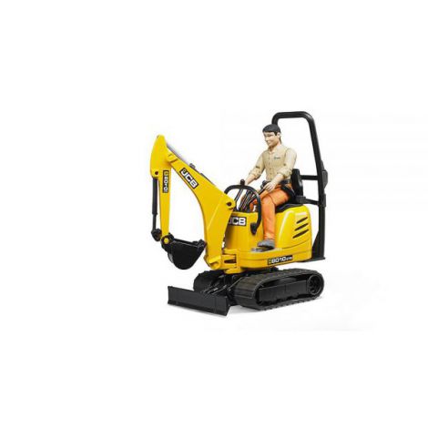 BRUDER - MICRO EXCAVATOR JCB 8010 CTS SI MUNCITOR - poza 2