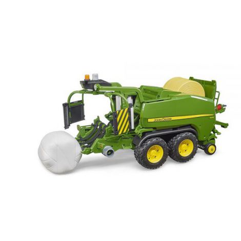BRUDER - PRESA DE AMBALAT BALOTI JOHN DEERE C441R - poza 5