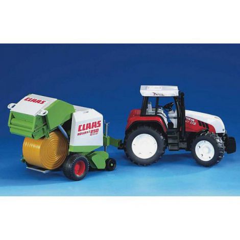 BRUDER - PRESA DE BALOTAT PAIE CLAAS ROLLANT 250 - poza 4