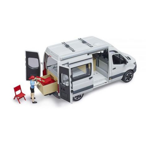 Bruder - sprinter camping mercedes benz cu sofer 02672 Bruder - poza 4