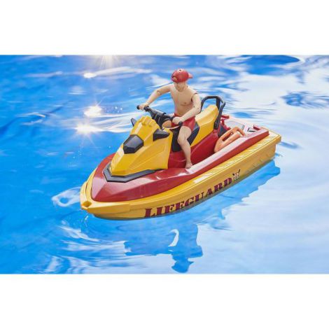 Bruder - statie de salvamari cu ambarcatiuni si personal 62780 Bruder - poza 4