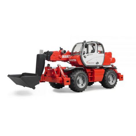 BRUDER - STIVUITOR TELESCOPIC CU ACCESORII MANITOU MRT 2150 - poza 1