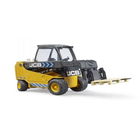 BRUDER - TELETRUCK JCB CU PALET - poza 1