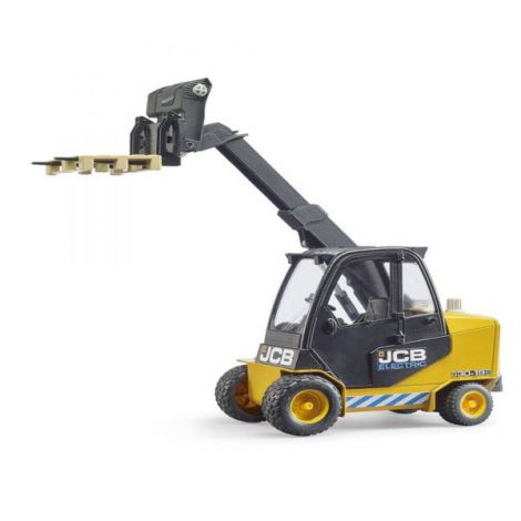 BRUDER - TELETRUCK JCB CU PALET - poza 2