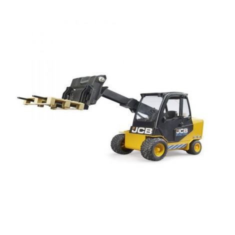 BRUDER - TELETRUCK JCB CU PALET - poza 3