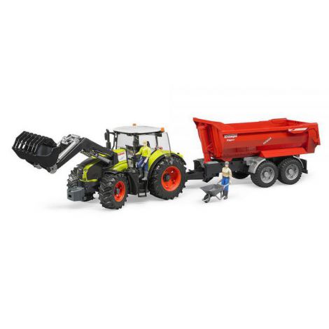 BRUDER - TRACTOR CLAAS AXION 950 CU INCARCATOR FRONTAL - poza 2