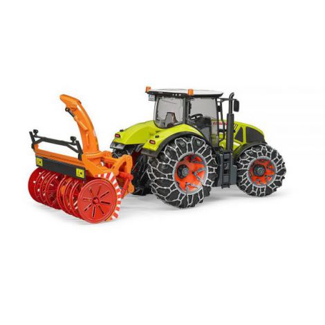 BRUDER - TRACTOR CLAAS AXION 950 CU LANTURI SI FREZA DE ZAPADA - poza 1