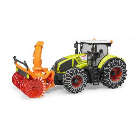BRUDER - TRACTOR CLAAS AXION 950 CU LANTURI SI FREZA DE ZAPADA - poza 5