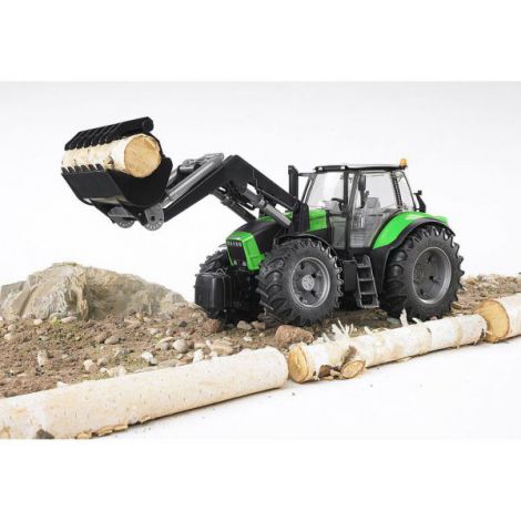 BRUDER - TRACTOR DEUTZ AGROTRON X720 CU INCARCATOR FRONTAL - poza 2