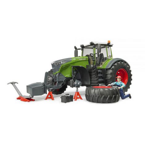 BRUDER - TRACTOR FENDT 1050 VARIO CU MECANIC SI ECHIPAMENT - poza 4