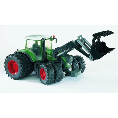 BRUDER - TRACTOR FENDT 936 VARIO CU INCARCATOR FRONTAL - poza 1