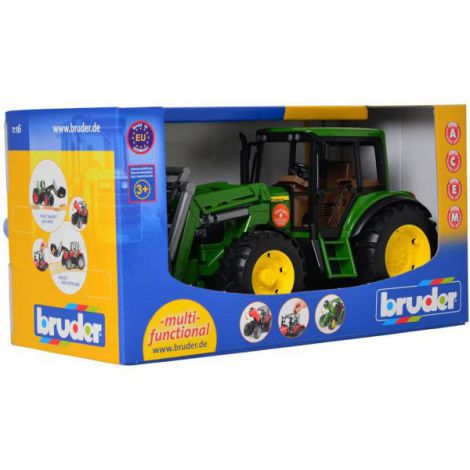 BRUDER - TRACTOR JOHN DEERE 6920 CU INCARCATOR FRONTAL - poza 1