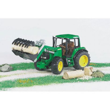 BRUDER - TRACTOR JOHN DEERE 6920 CU INCARCATOR FRONTAL - poza 2