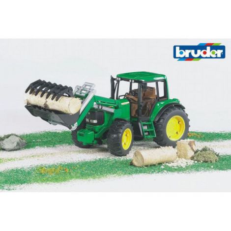 BRUDER - TRACTOR JOHN DEERE 6920 CU INCARCATOR FRONTAL - poza 4