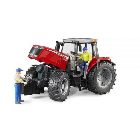BRUDER - TRACTOR MASSEY FERGUSON 7624 - poza 1