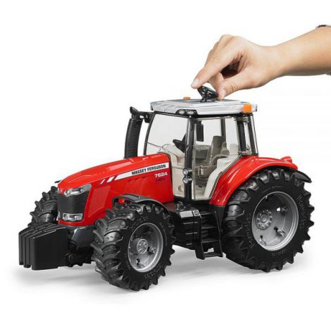BRUDER - TRACTOR MASSEY FERGUSON 7624 - poza 5