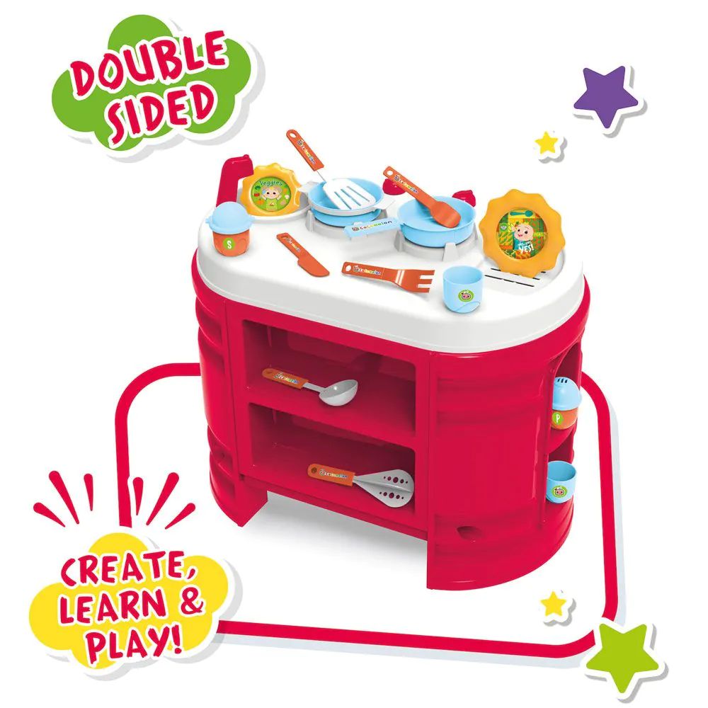 Bucatarie Cocomelon 16 piese 75 cm - poza 4