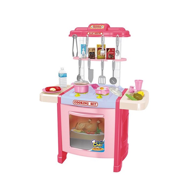 Bucatarie cu 42 accesorii Ocie Talented Chef Pink - poza 1