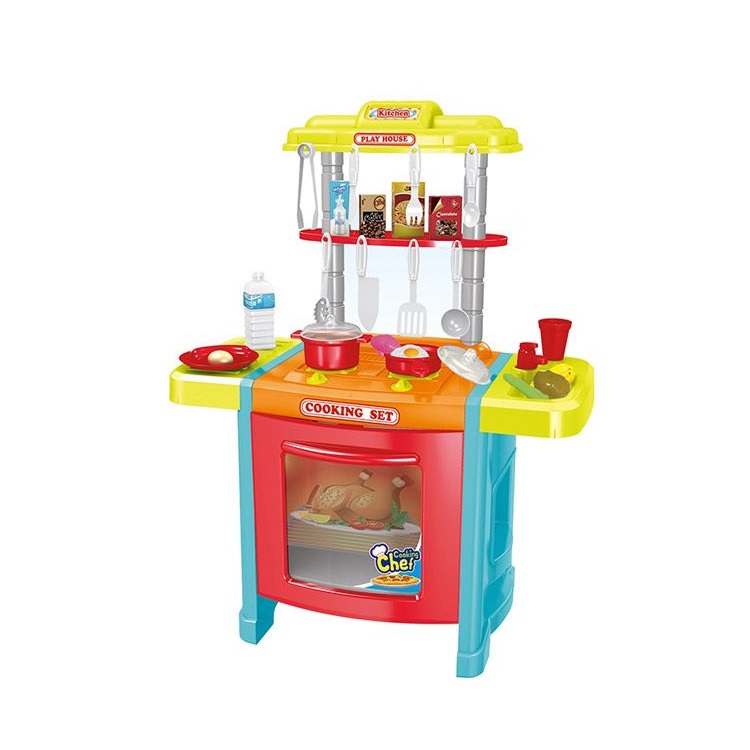Bucatarie cu 42 accesorii Ocie Talented Chef Red - poza 1