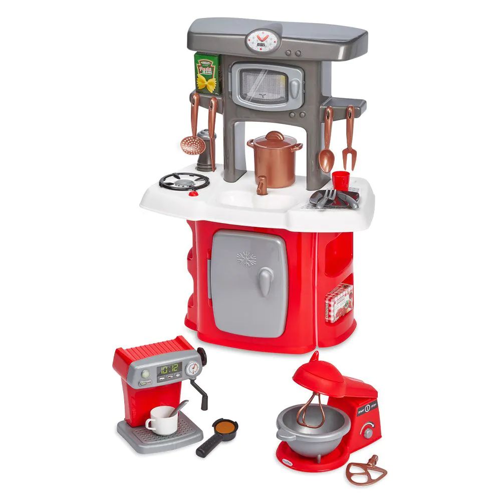 Bucatarie cu mixer si aparat de cafea Ecoiffier Superpack - poza 1