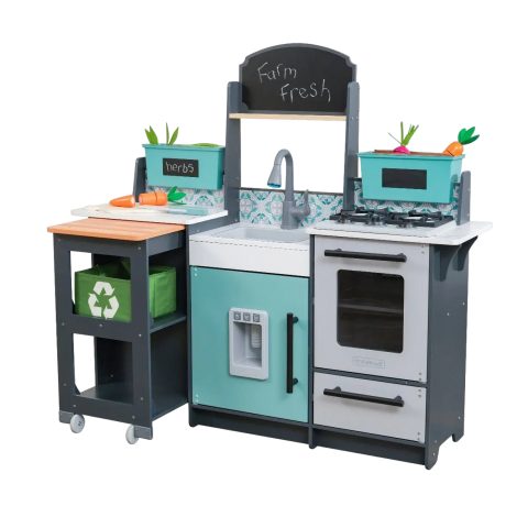 Bucatarie de joaca din lemn Garden Gourmet - poza 2