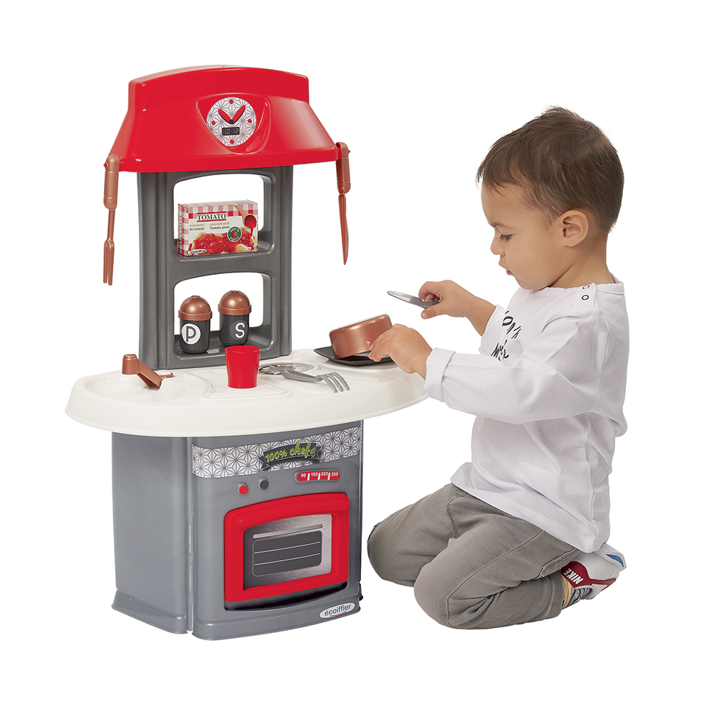 Bucatarie Ecoiffier Sef Italian 13 piese