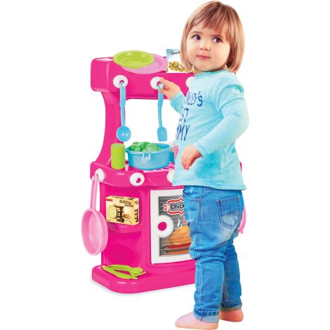Bucatarie Pilsan Hamarat Kitchen Set pink - poza 1