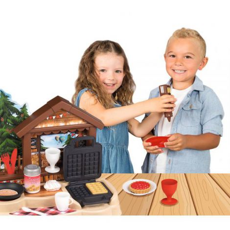 Bucatarie Smoby Gourmand Chalet cu accesorii - poza 1