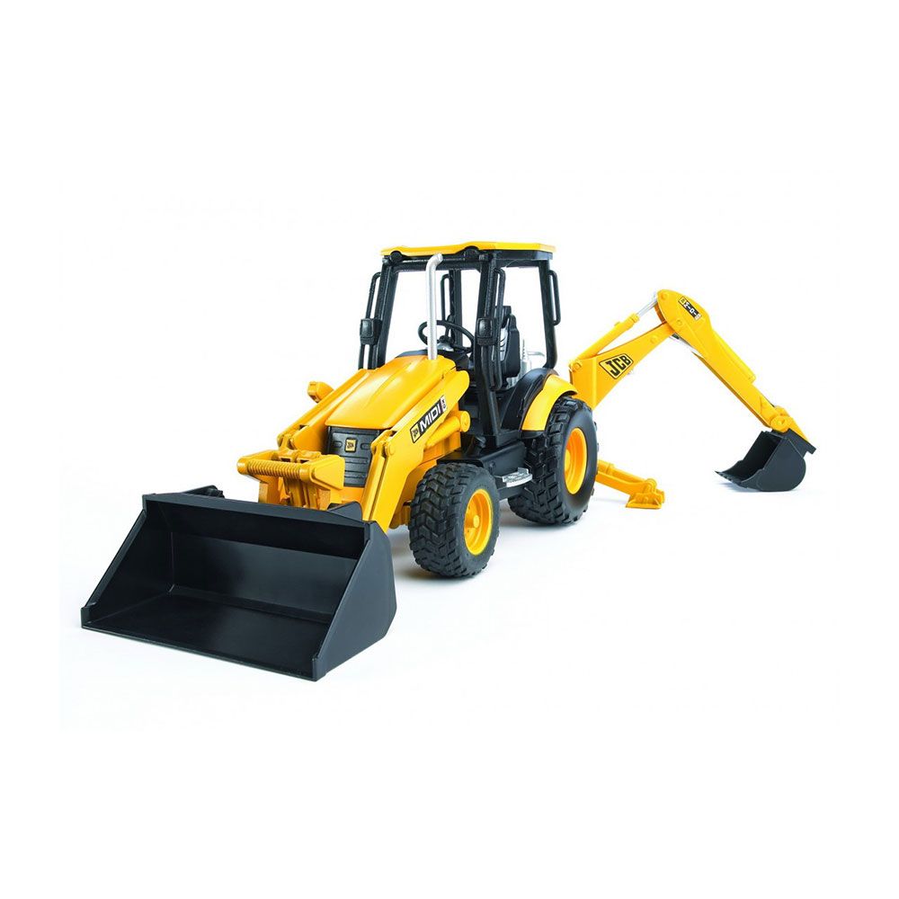 Buldoexcavator Bruder JCB Midi - poza 2