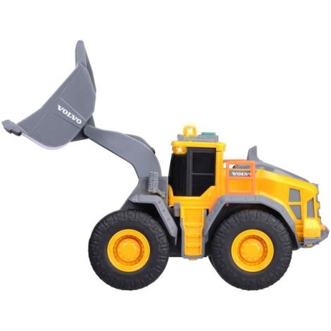 Buldozer Dickie Toys Volvo Wheel Loader 23 cm cu lumini si sunete - poza 3