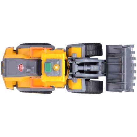 Buldozer Dickie Toys Volvo Wheel Loader 23 cm cu lumini si sunete - poza 4