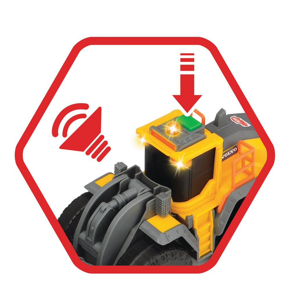 Buldozer Volvo Simba Dickie - poza 3
