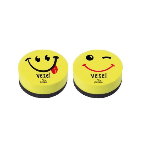 Burete magnetic rotund Emoticon Vesel