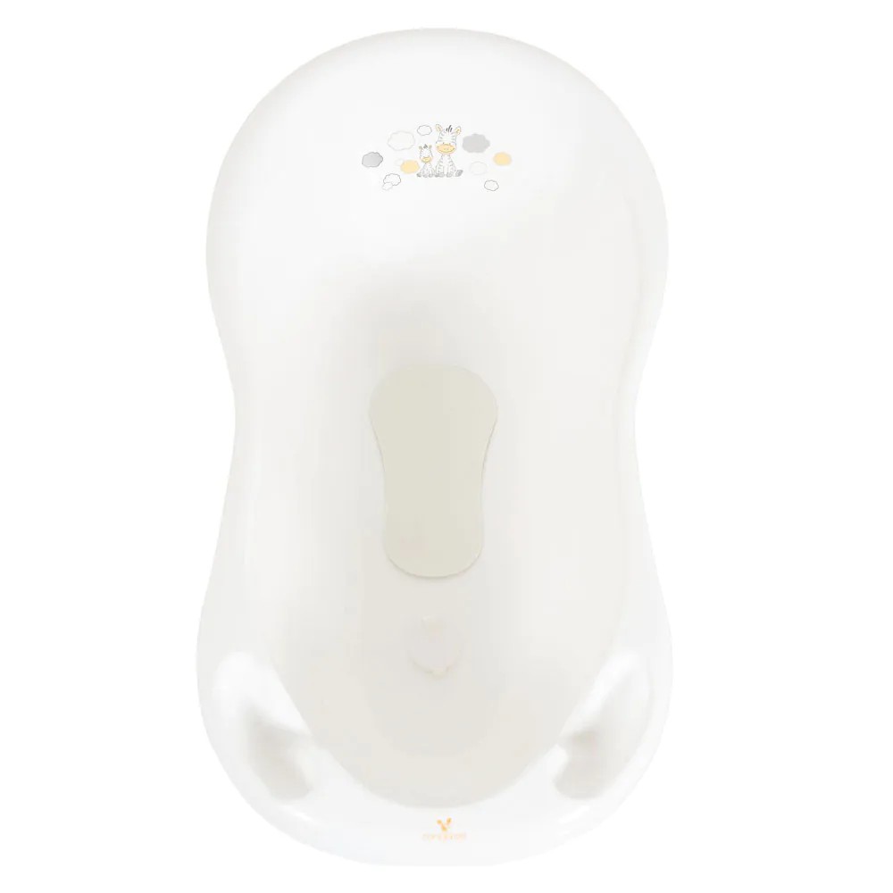 Cadita cu suport cu uscator Cangaroo Aqua Zebra Alb - poza 4