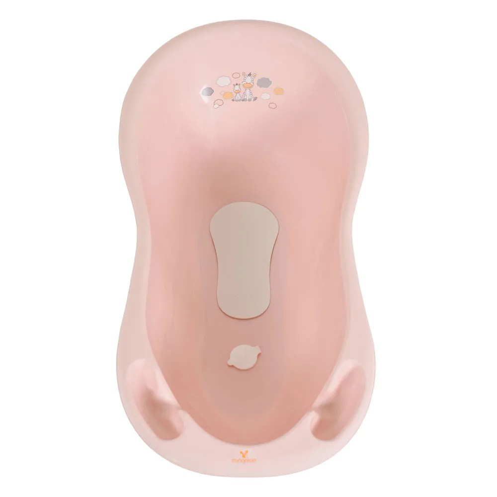 Cadita cu suport cu uscator Cangaroo Aqua Zebra Roz Pastel - poza 4