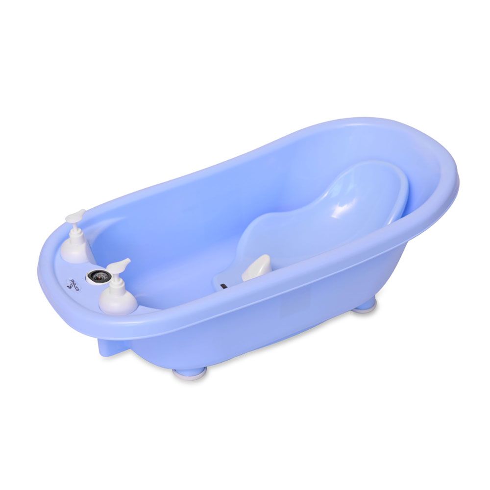 Cadita cu suport Lorelli 88 cm albastra - poza 2